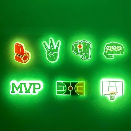 GLOWING NBA CHARMS (22 pcs)