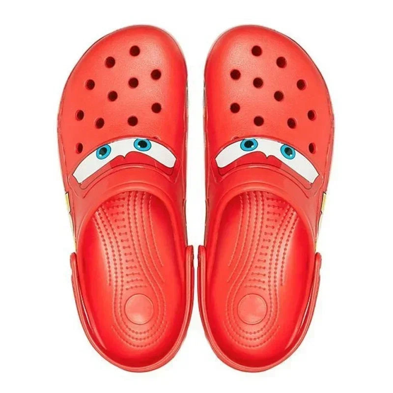 THE LIGHTNING MCQUEEN CROCS